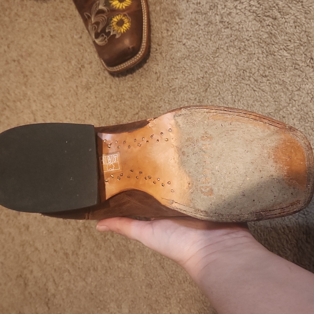Shyanne western square toe boots - Picture 3 of 4
